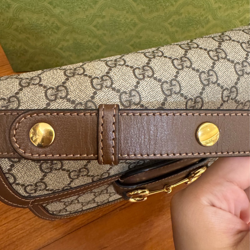 Gucci咖pvc1955GM-47