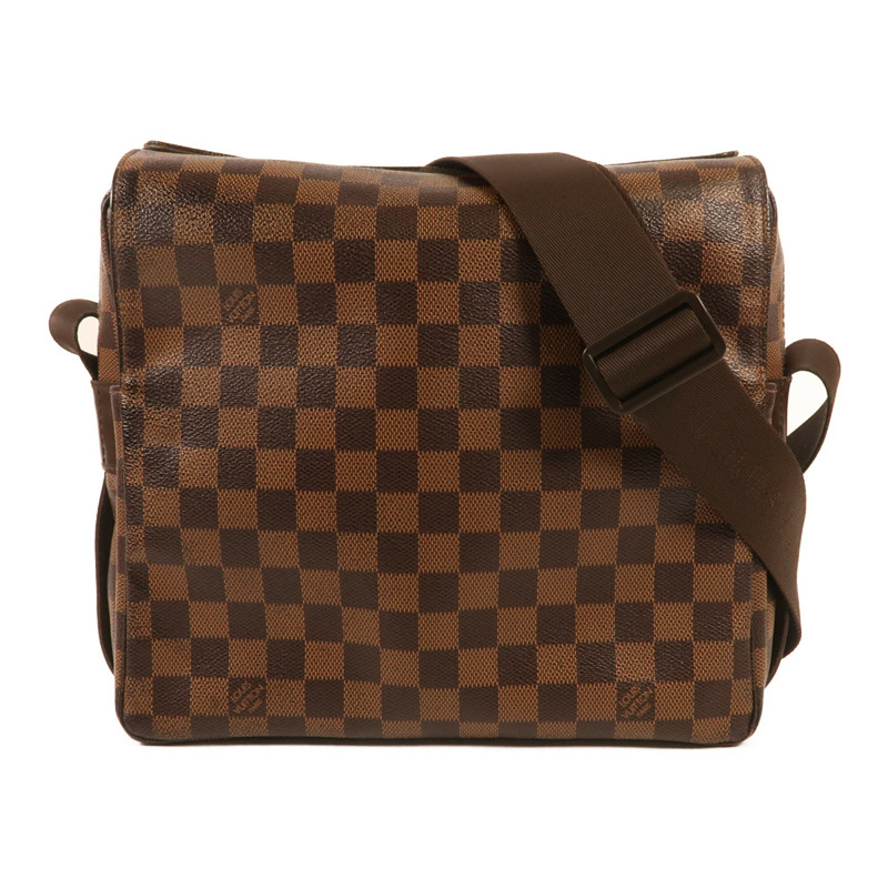 LOUIS VUITTON Damier Naviglio金扣肩背袋-0