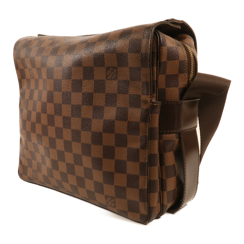 LOUIS VUITTON Damier Naviglio金扣肩背袋-2