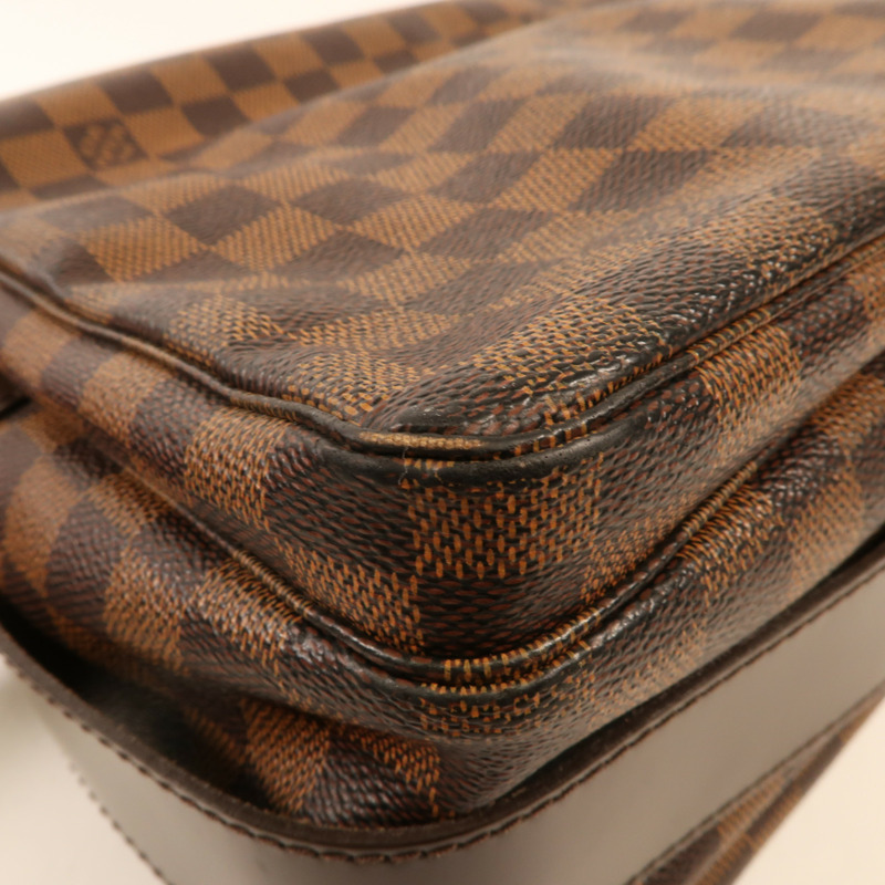 LOUIS VUITTON Damier Naviglio金扣肩背袋-11