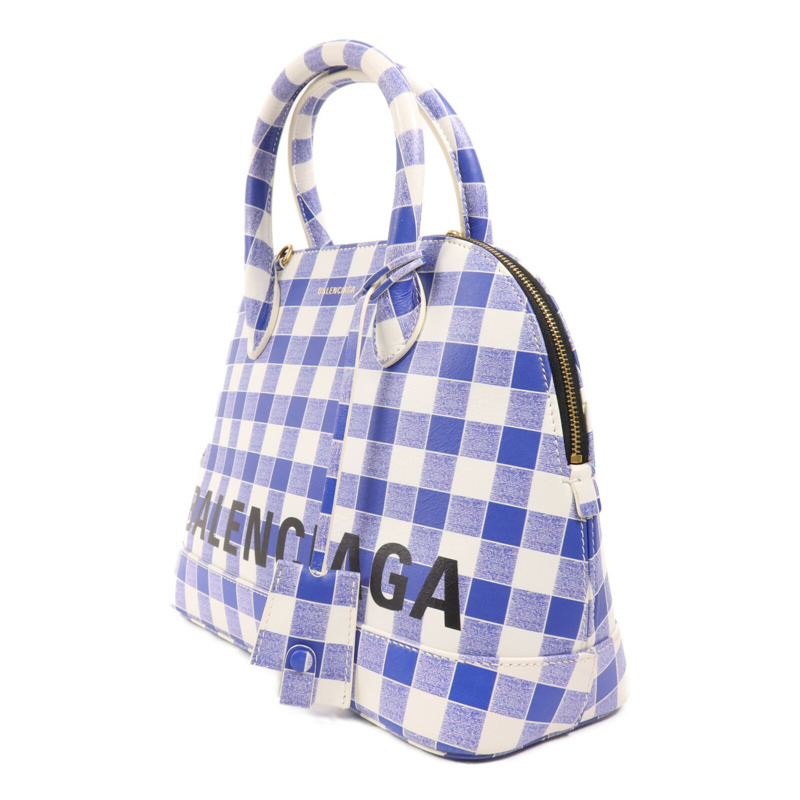BALENCIAGA 牛皮皮革Ville Top Handle金扣手挽肩背兩用袋-2
