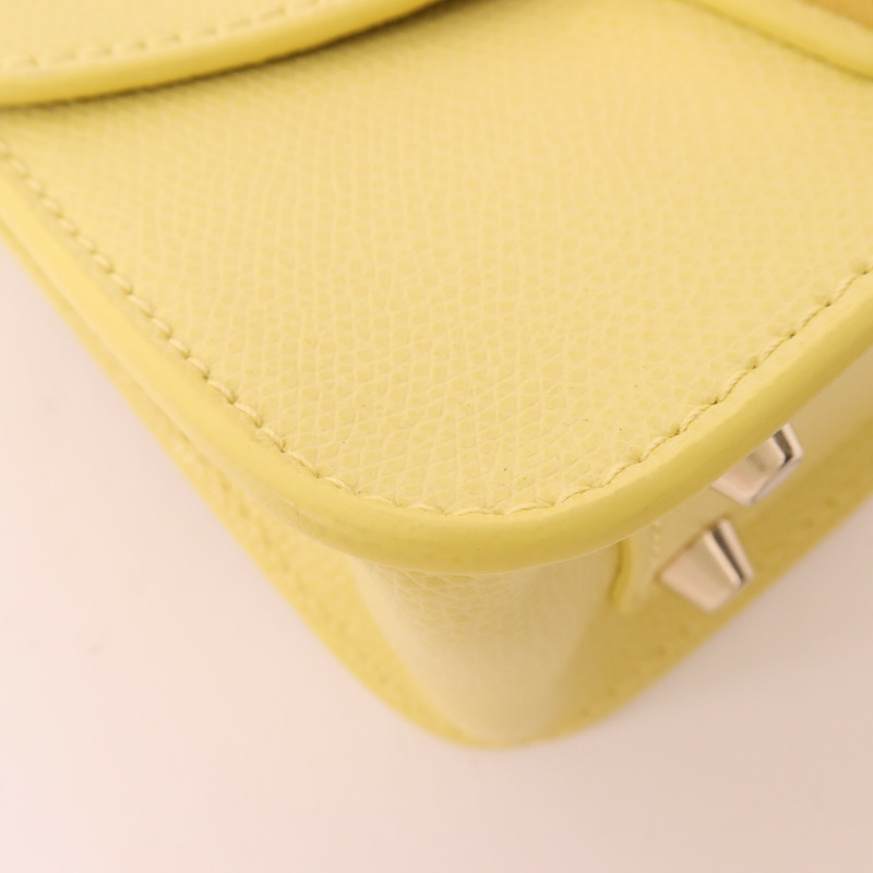 Furla 牛皮皮革Shoulder Bag金扣鏈帶肩背袋-9