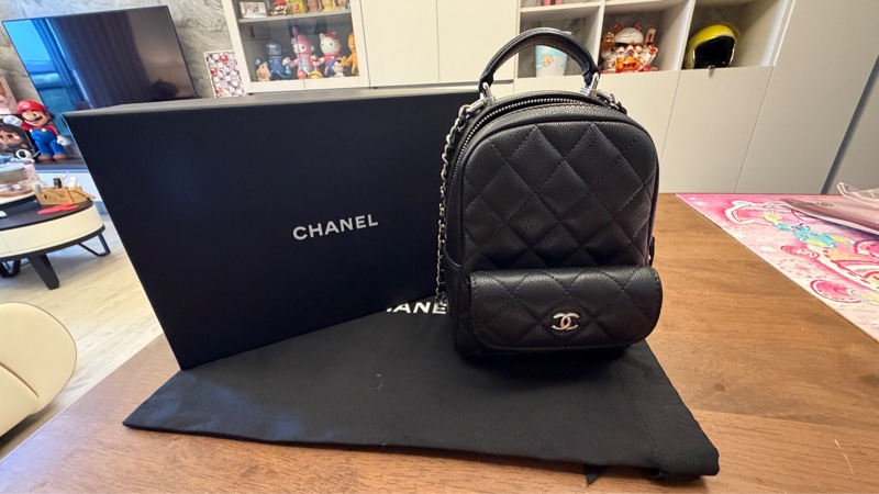 chanel 香奈兒 小書包 後背包-0