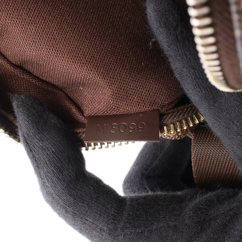 LOUIS VUITTON Olaf PM 單肩斜背包 N41442 Damier Ebene 帆布 二手 LV-4