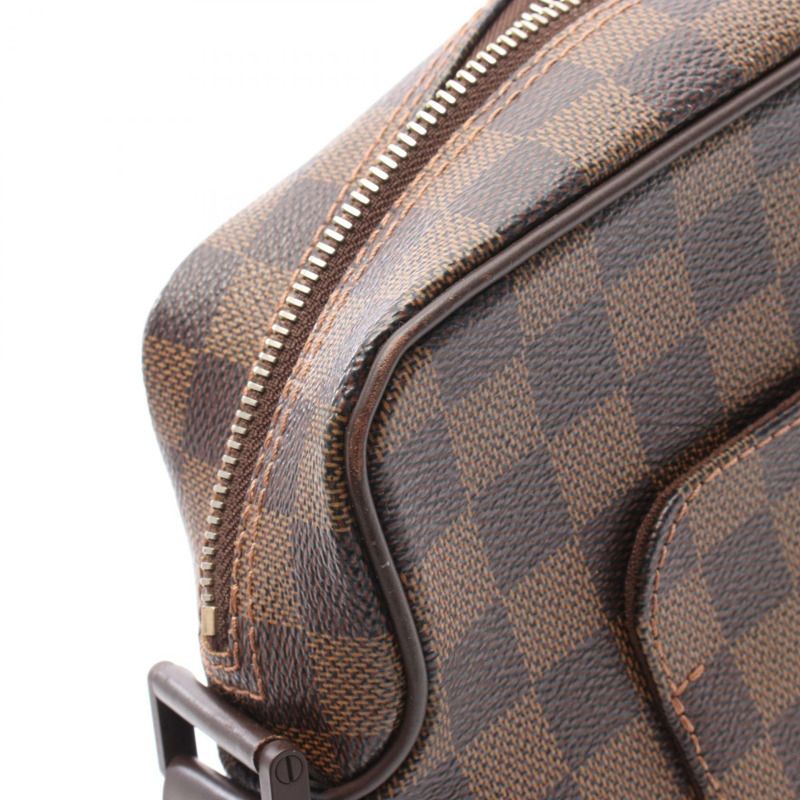 LOUIS VUITTON Olaf PM 單肩斜背包 N41442 Damier Ebene 帆布 二手 LV-6