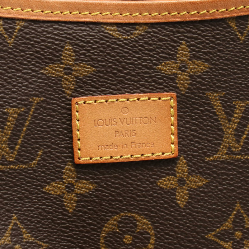 LOUIS VUITTON Saumur 35 單肩斜背包 M42254 Monogram 帆布 二手 女士-4