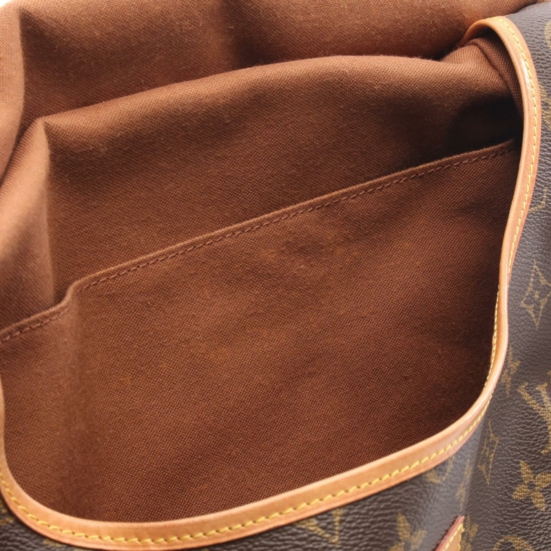 LOUIS VUITTON Saumur 35 單肩斜背包 M42254 Monogram 帆布 二手 女士-10