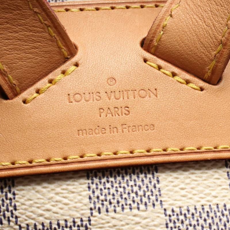 LOUIS VUITTON Sperone Rucksack 背包 N41578 Damier Azur 帆布 二手 女士 LV-3