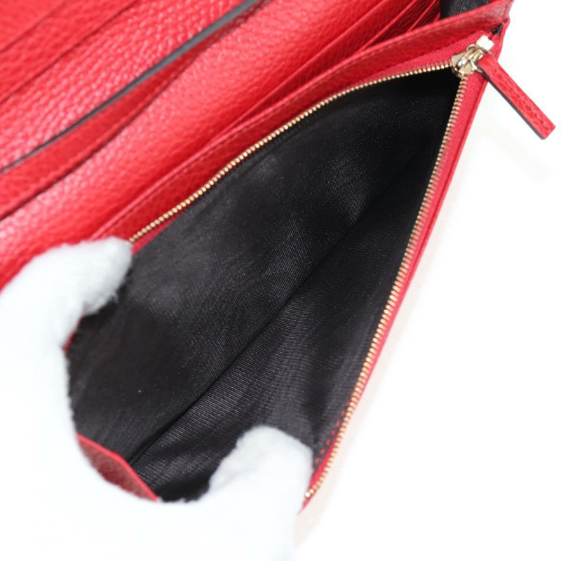 【日本直送】GUCCI 單肩皮夾 搖擺皮革 紅金色 368231 534563 正品 BA5829V-19