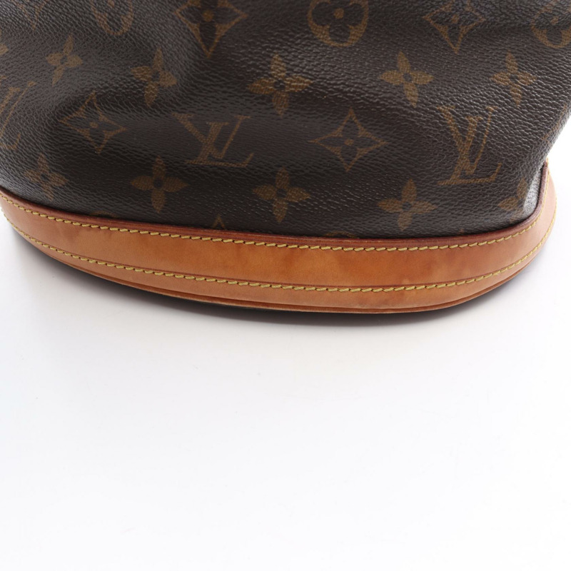 LOUIS VUITTON 水桶包 PM 單肩托特包 手提包 M42238 字母帆布 二手 女款-10