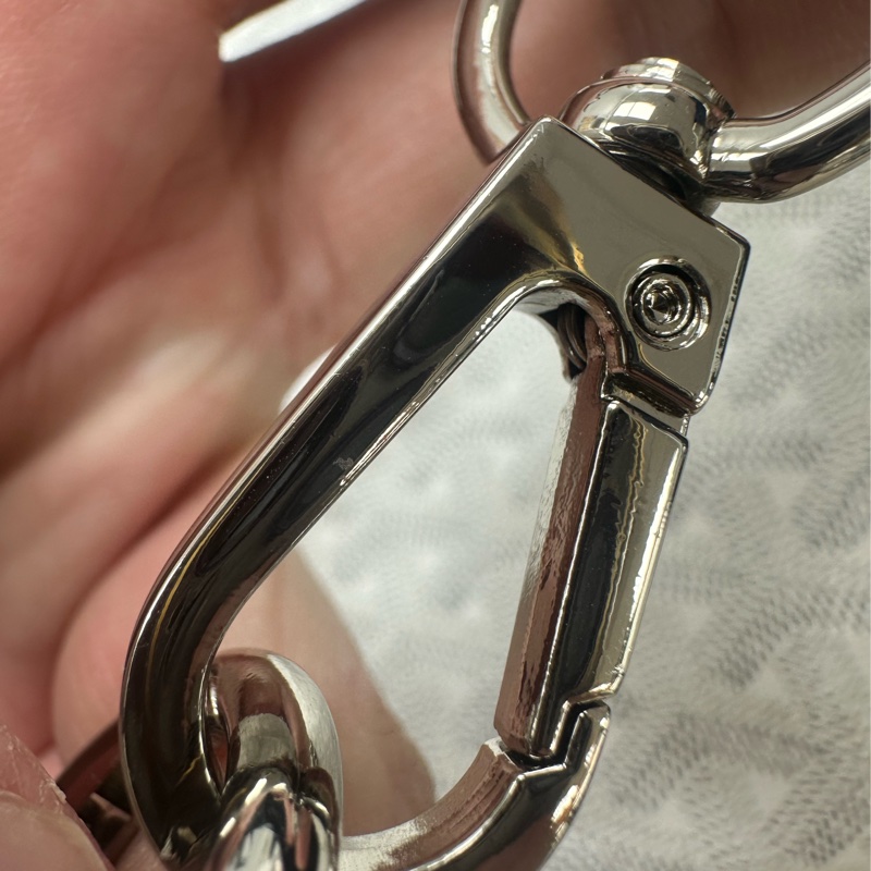 GOYARD Saint Léger 白色印字款背包-19
