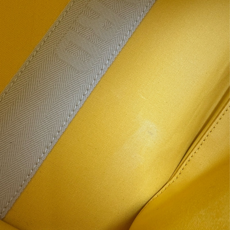 GOYARD Saint Léger 白色印字款背包-23
