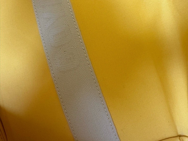 GOYARD Saint Léger 白色印字款背包-24