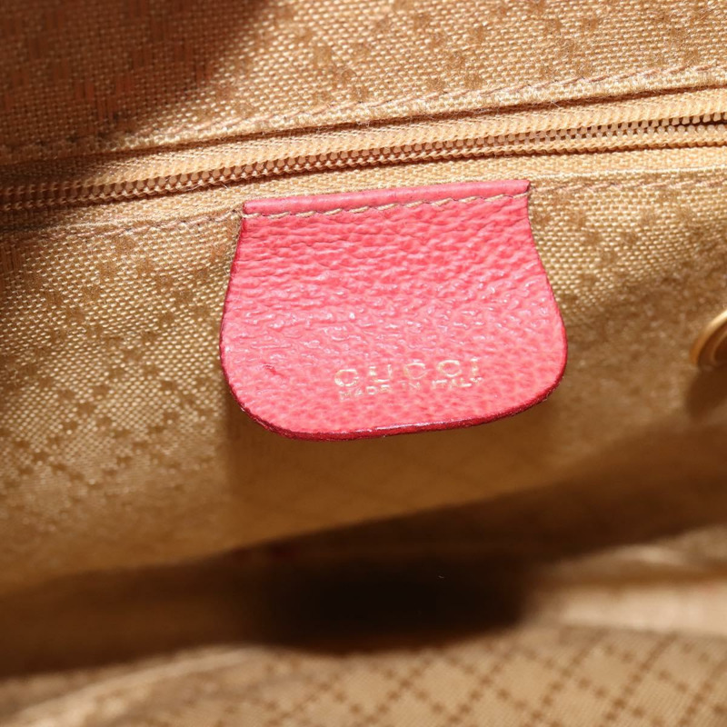 【日本直送】GUCCI 竹子背包 絨面革 紅金色 正品 BA6144-18