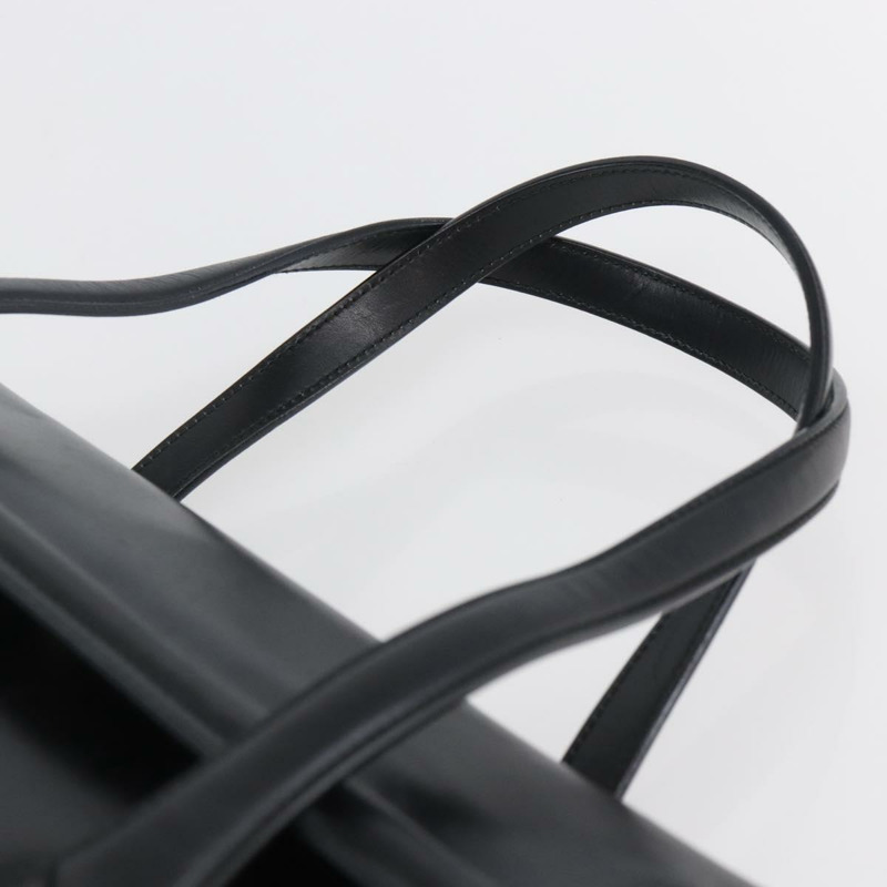 【日本直送】GUCCI 手提包 皮革 黑金色 000 46 0079 正品 BA6441-7