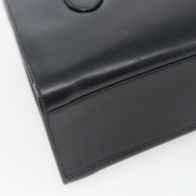 【日本直送】GUCCI 手提包 皮革 黑金色 000 46 0079 正品 BA6441-15