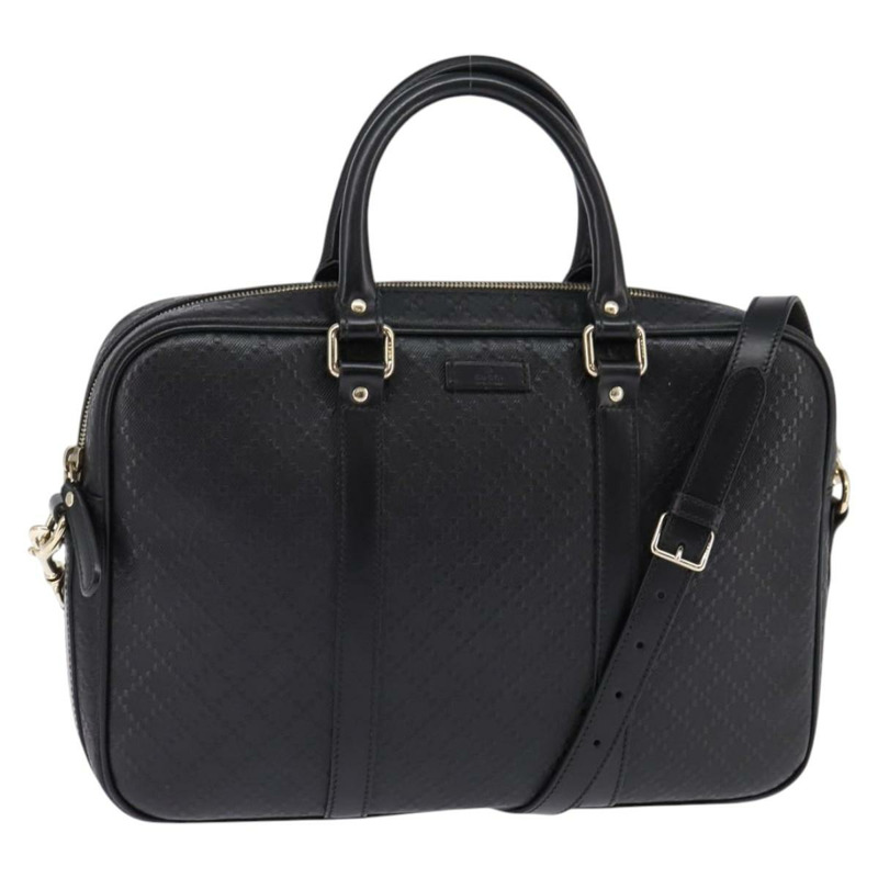 【日本直送】GUCCI Diamante 手提包 皮革 2 款可選 黑金色 344357 正品 135065-0