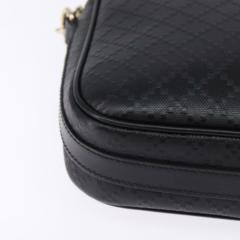 【日本直送】GUCCI Diamante 手提包 皮革 2 款可選 黑金色 344357 正品 135065-15