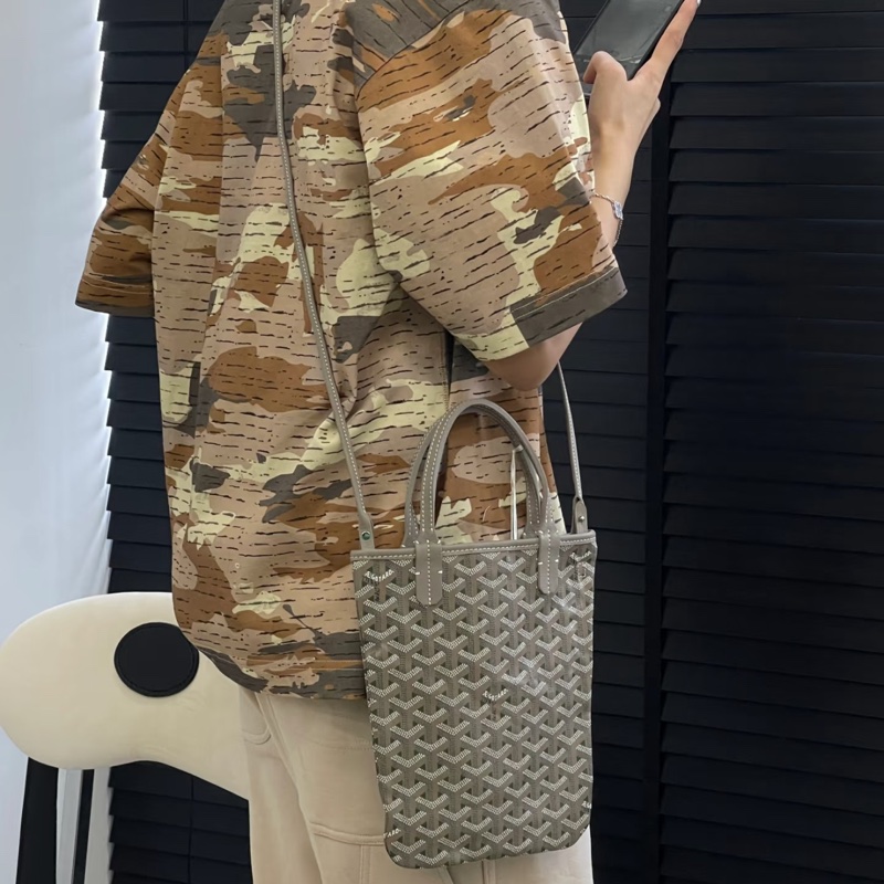 Goyard 限量款Mini購物袋 墨綠色-5