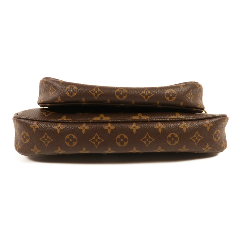 LOUIS VUITTON Monogram Multi Pochette Accessoires金扣肩背袋-3
