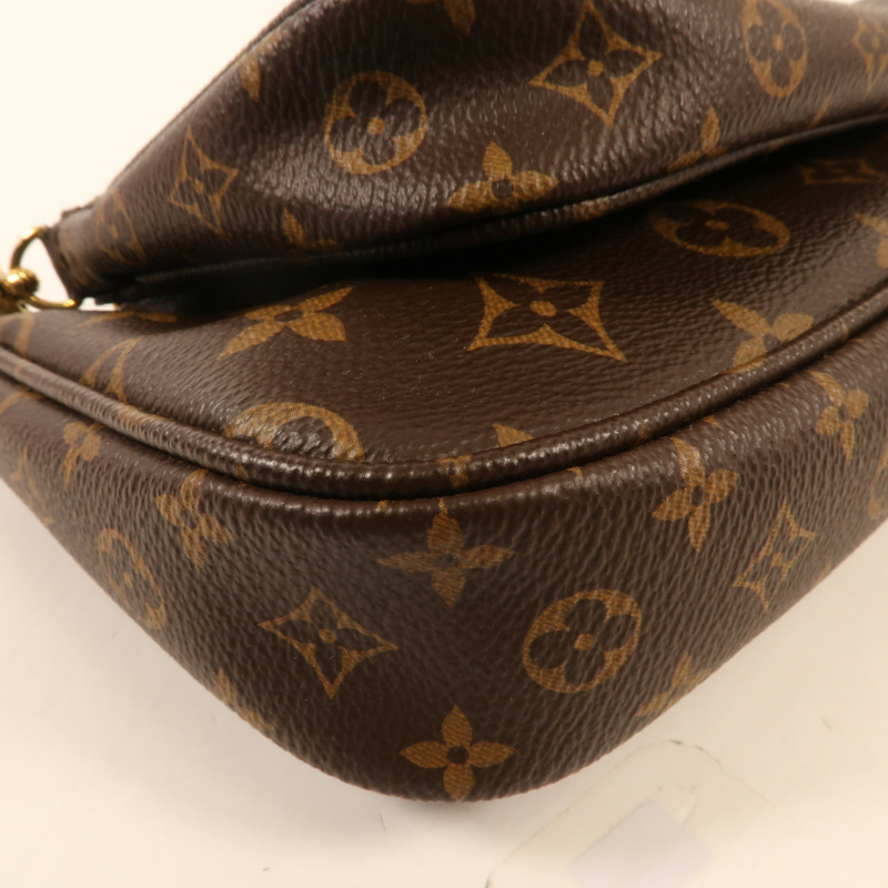 LOUIS VUITTON Monogram Multi Pochette Accessoires金扣肩背袋-11