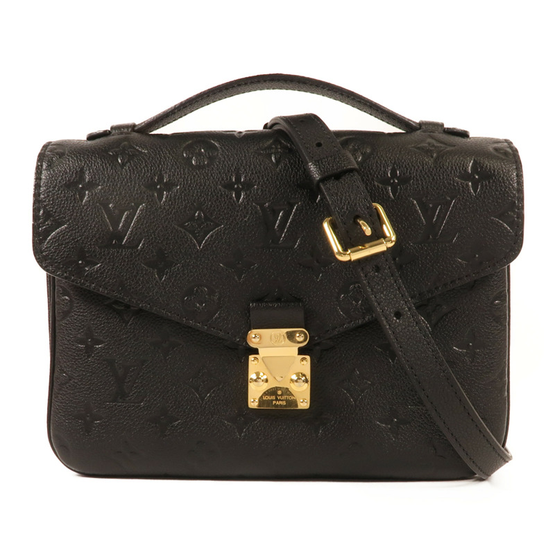 LOUIS VUITTON Monogram Empreinte Pochette Metis金扣手挽肩背兩用袋-0