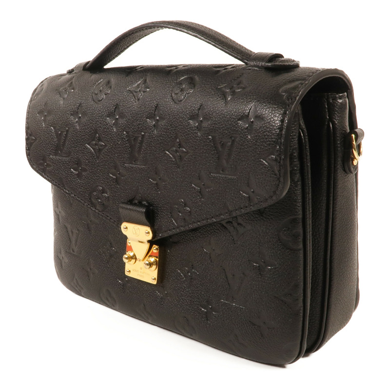 LOUIS VUITTON Monogram Empreinte Pochette Metis金扣手挽肩背兩用袋-2