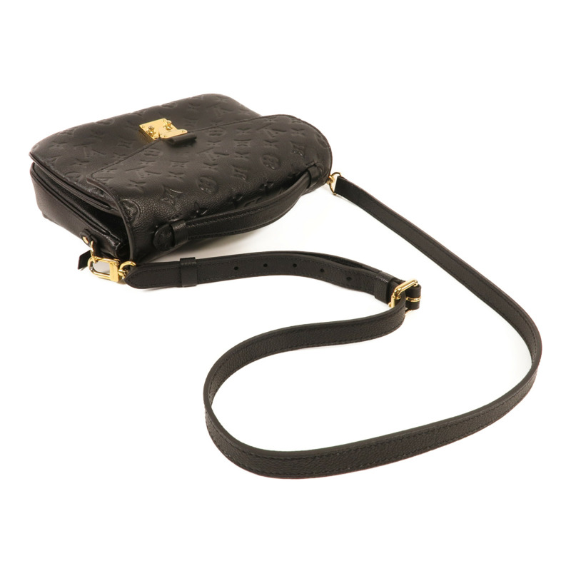 LOUIS VUITTON Monogram Empreinte Pochette Metis金扣手挽肩背兩用袋-4