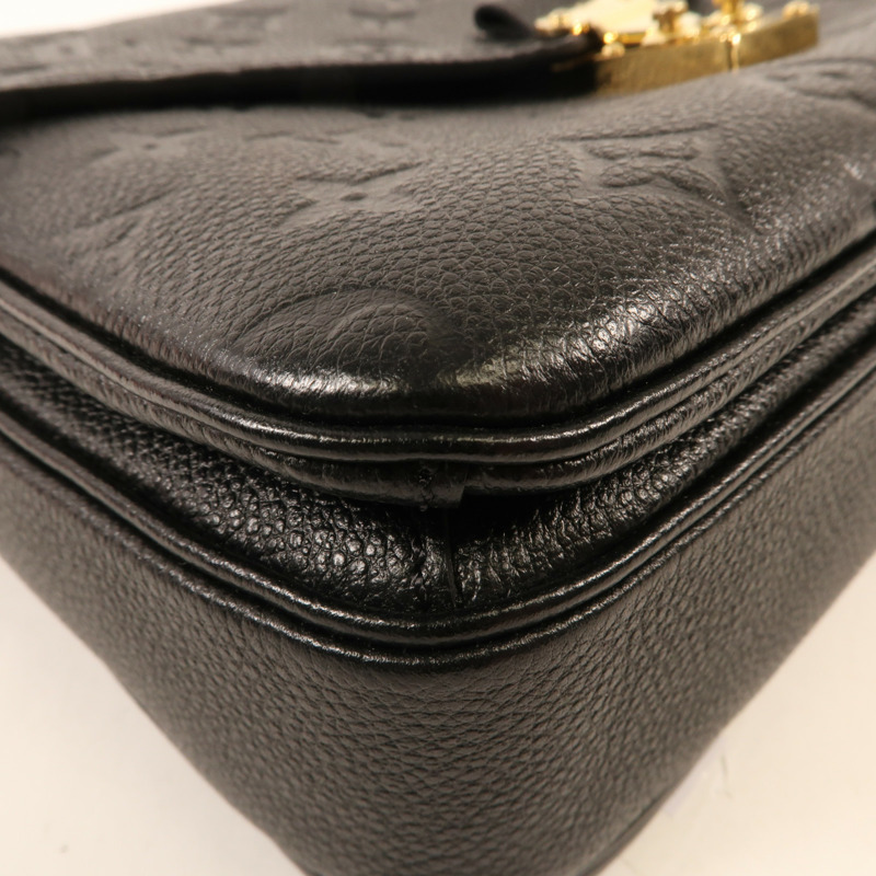 LOUIS VUITTON Monogram Empreinte Pochette Metis金扣手挽肩背兩用袋-5