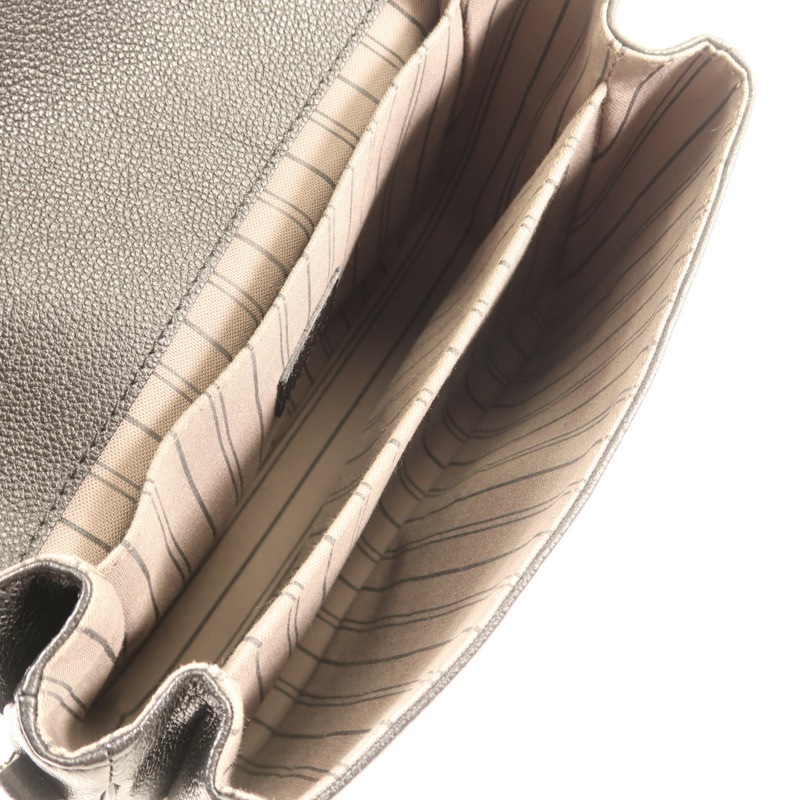 LOUIS VUITTON Monogram Empreinte Pochette Metis金扣手挽肩背兩用袋-12