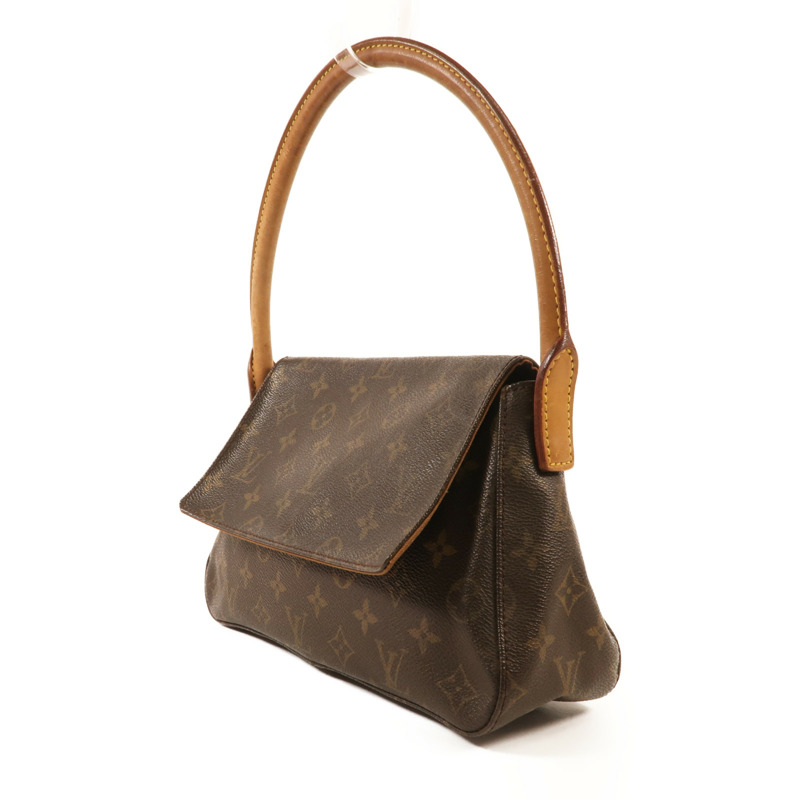 LOUIS VUITTON Monogram Mini Looping金扣肩背袋-2