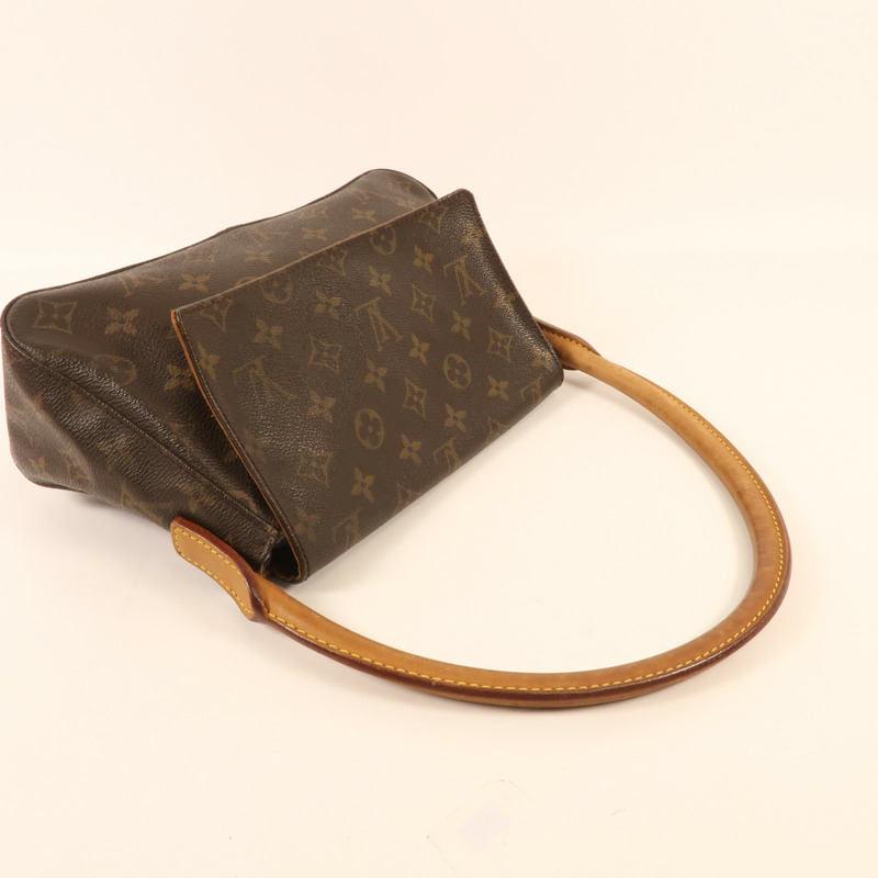LOUIS VUITTON Monogram Mini Looping金扣肩背袋-4