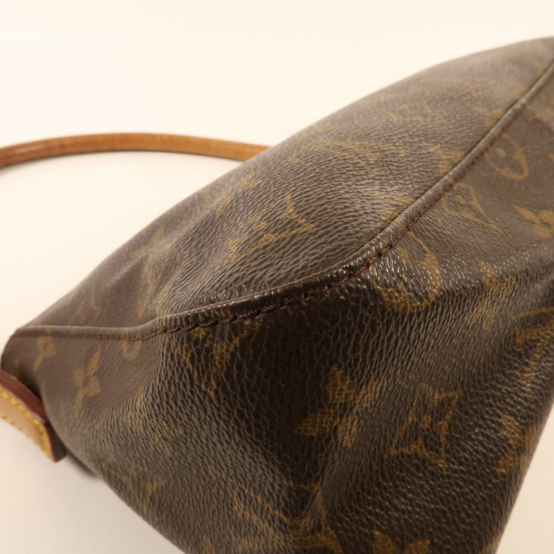 LOUIS VUITTON Monogram Mini Looping金扣肩背袋-7