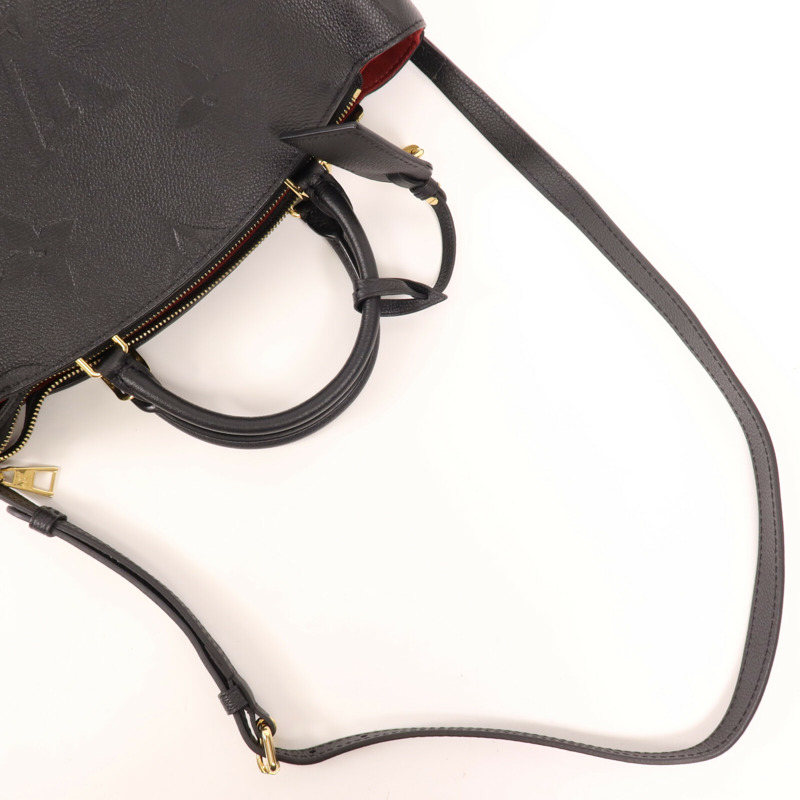 LOUIS VUITTON Monogram Empreinte Petit Palais金扣手挽肩背兩用袋-6