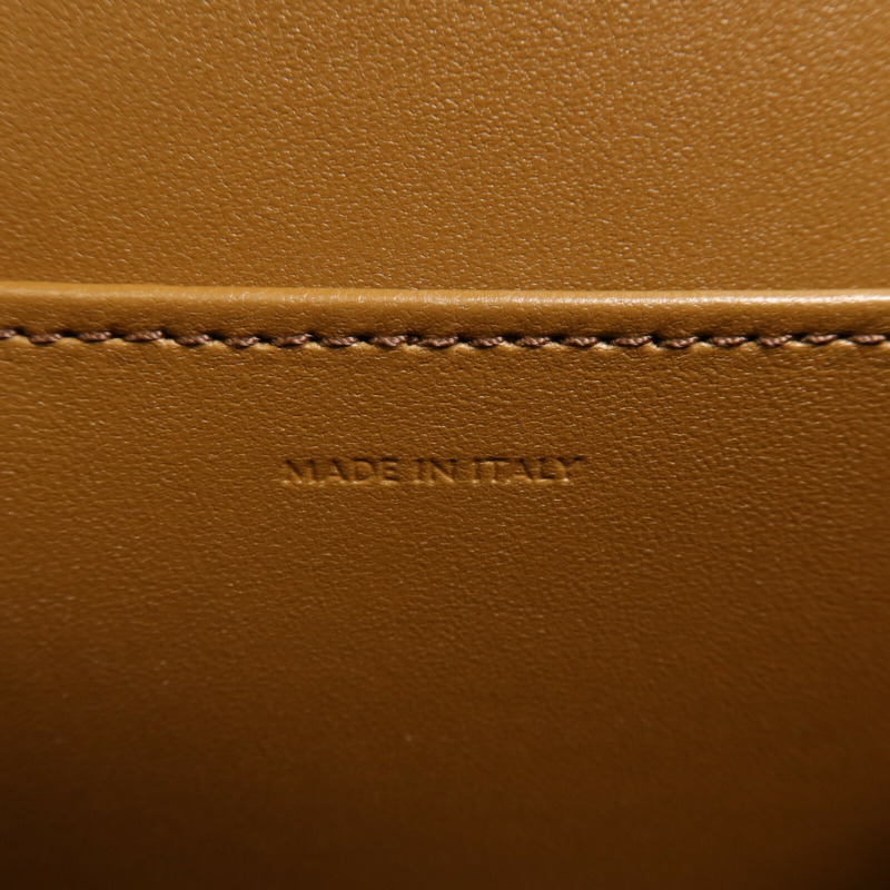 CELINE 牛皮皮革Mini Classic Box金扣肩背袋-6