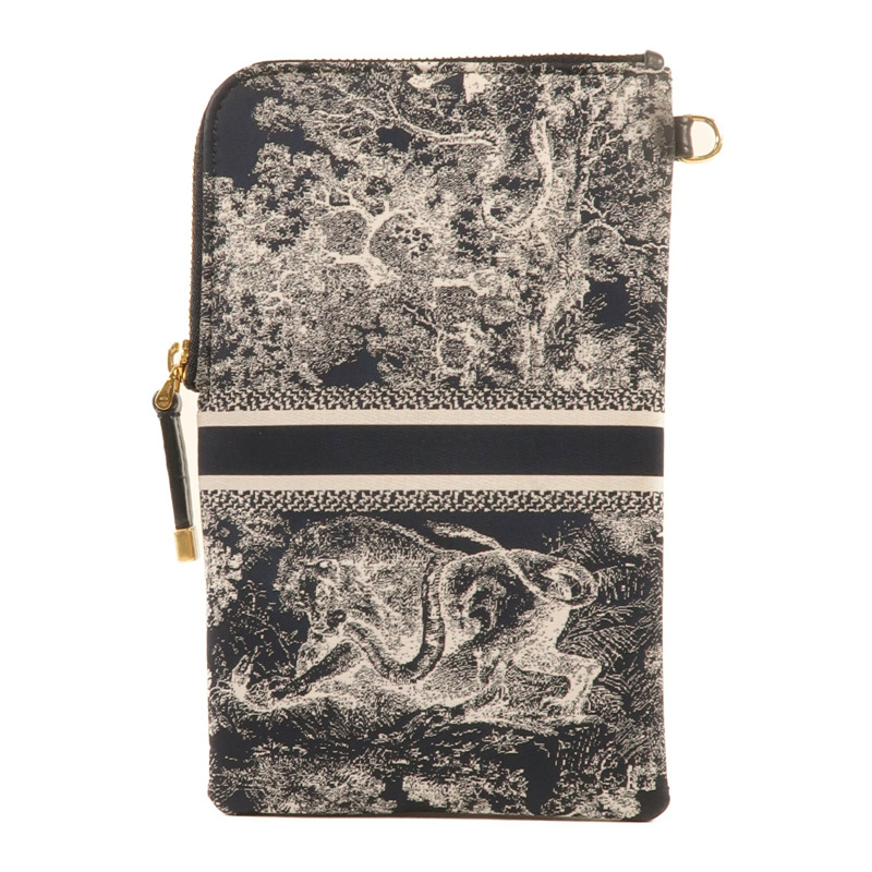 Dior 尼龍Phone Case金扣肩背袋-1