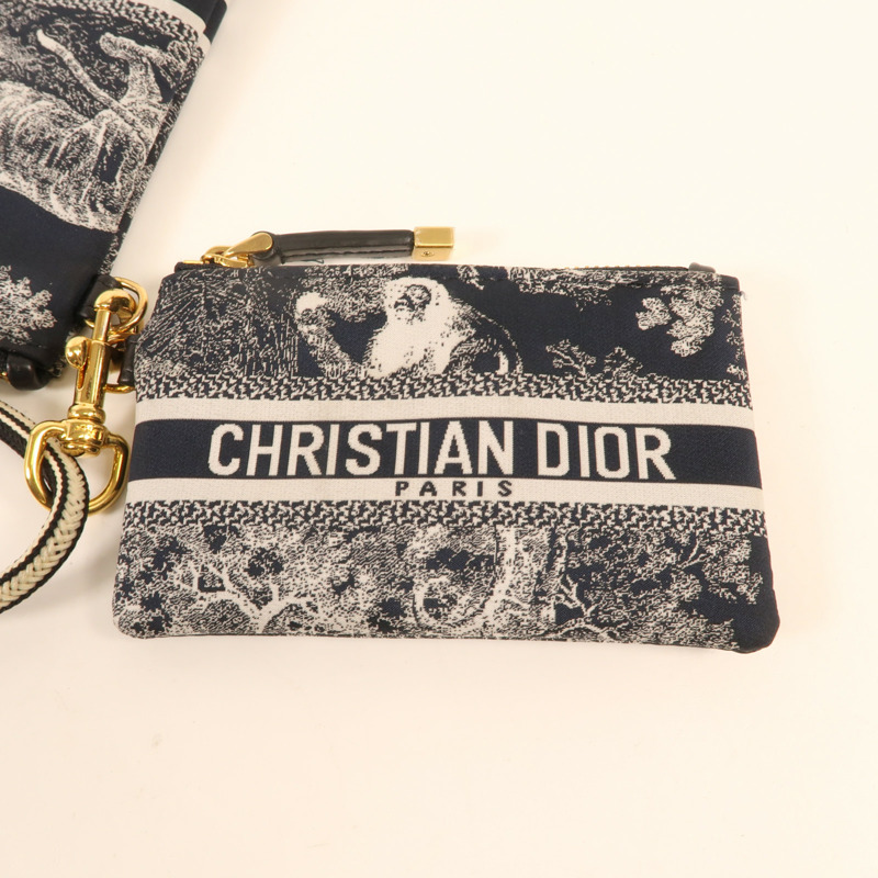 Dior 尼龍Phone Case金扣肩背袋-5