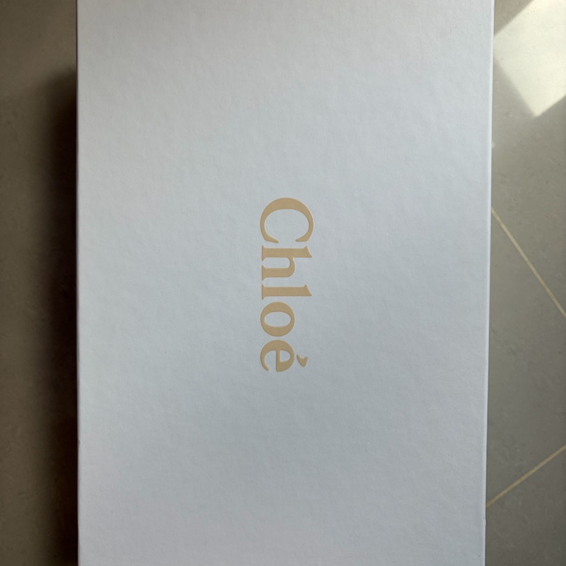 Chloé Woody 織布厚底休閒鞋 米咖色 37號 絕版-17