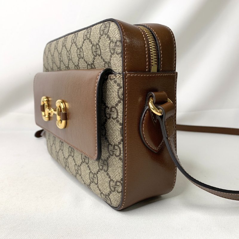 GUCCI 1955馬銜扣拉鍊相機包-2