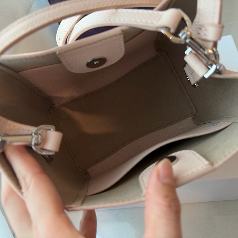 Tory Burch MCGRAW 小型水桶包 Soft Pink(櫻花粉)-6