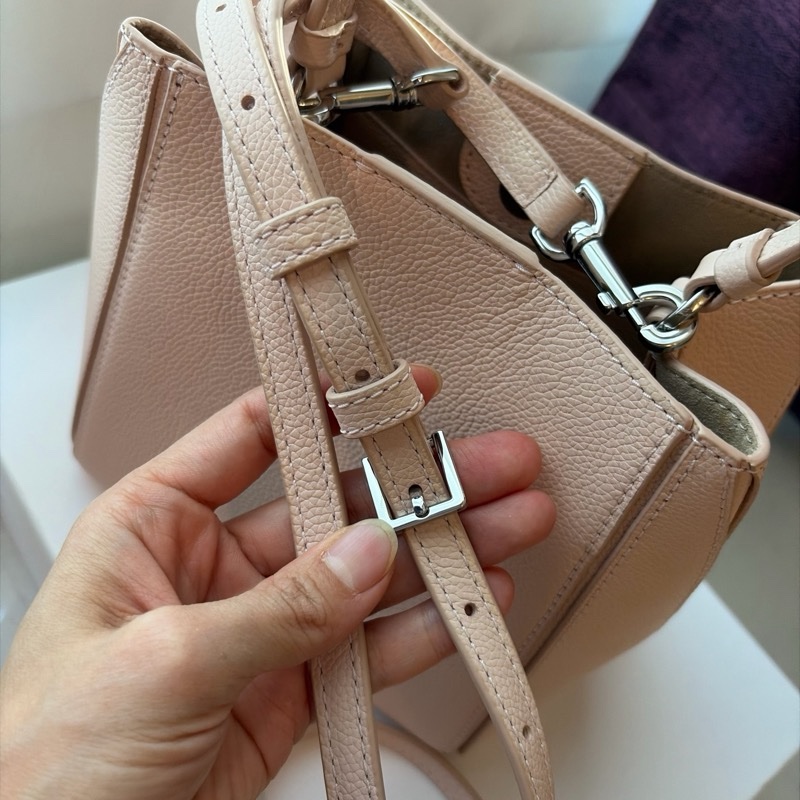 Tory Burch MCGRAW 小型水桶包 Soft Pink(櫻花粉)-14