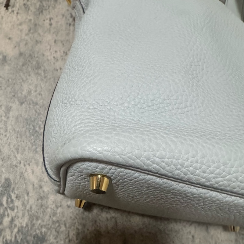 Hermes 愛馬仕 Picotin菜籃子18/聖杯藍/Z刻-16