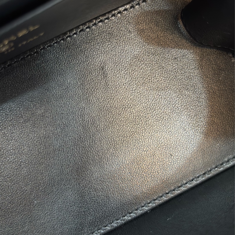 CHANEL AP2846 VANITY CASE COCO HANDLE 黑色羊皮金鍊 化妝包化妝箱長盒子斜背包-36