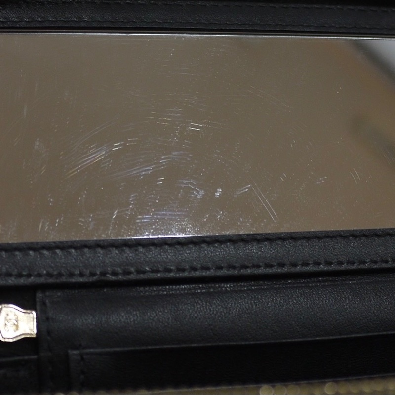 CHANEL AP2846 VANITY CASE COCO HANDLE 黑色羊皮金鍊 化妝包化妝箱長盒子斜背包-45