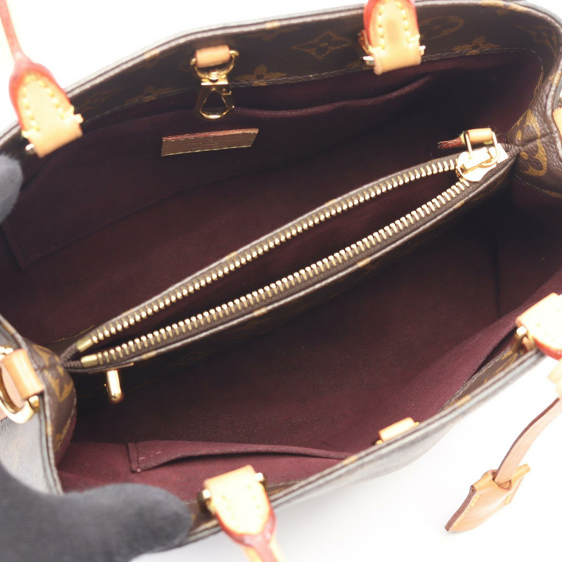 LOUIS VUITTON Montaigne BB 單肩斜背包手提包 M41055 字母組合 二手-2