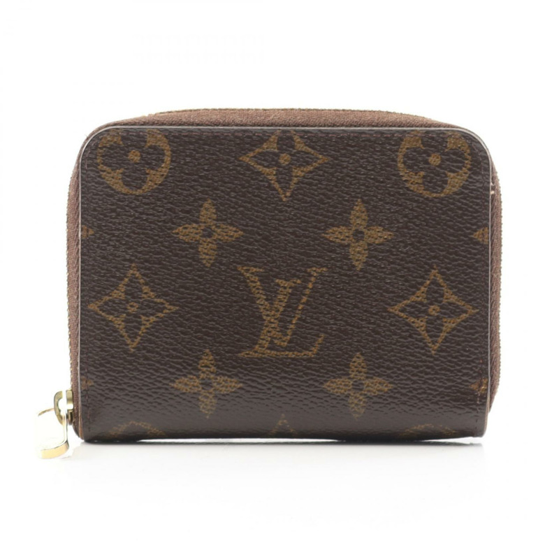 LOUIS VUITTON Zippy 零皮夾 緊湊型皮夾 M60067 Monogram 帆布 二手-0