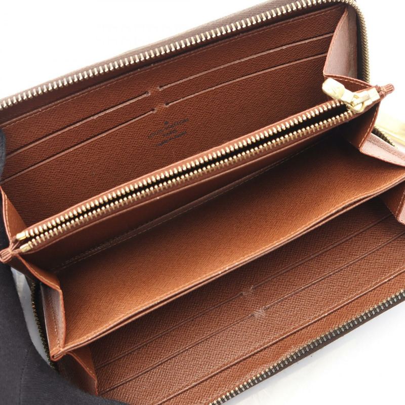 LOUIS VUITTON Zippy 皮夾 長版皮夾 M60017 Monogram 帆布 二手 男女通用-2