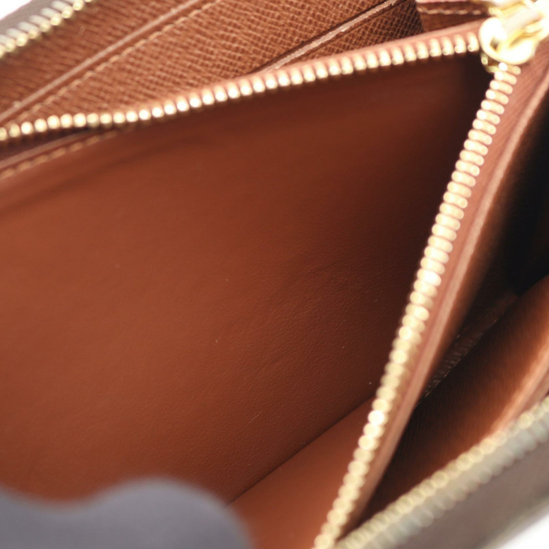 LOUIS VUITTON Zippy 皮夾 長版皮夾 M60017 Monogram 帆布 二手 男女通用-5