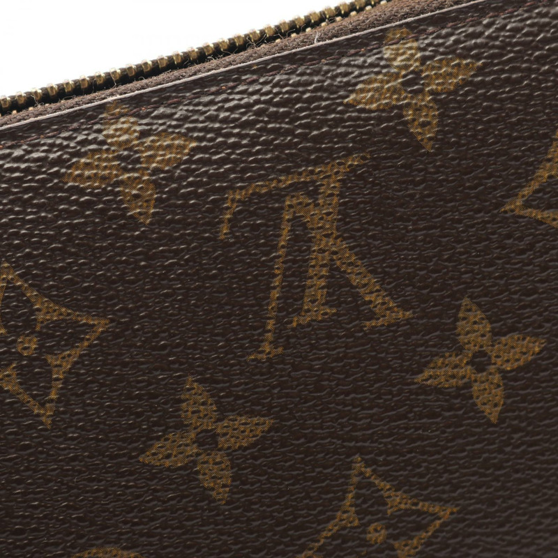LOUIS VUITTON Zippy 皮夾 長版皮夾 M60017 Monogram 帆布 二手 男女通用-12