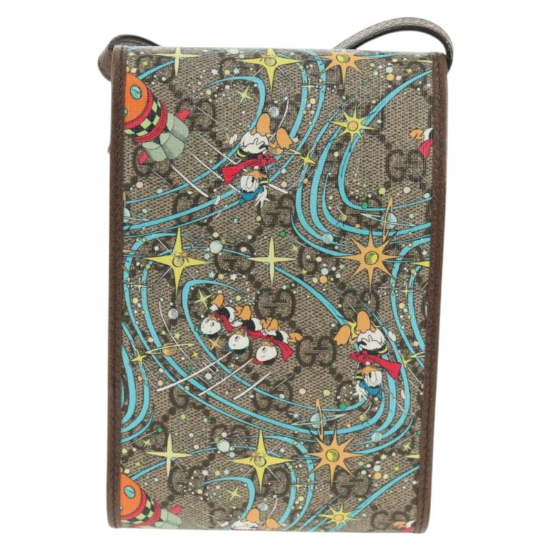 【日本直送】GUCCI GG Supreme 單肩包 PVC 米金色 647927 正品 142997M-1
